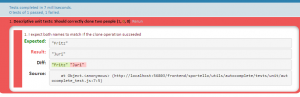 Oh, look there, a descriptive outcome.