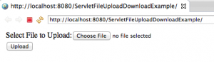 Servlet-File-Upload-Form