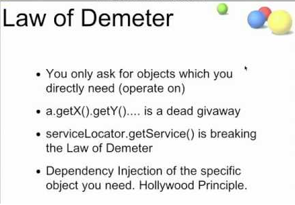 Law of Demeter in Java with Example