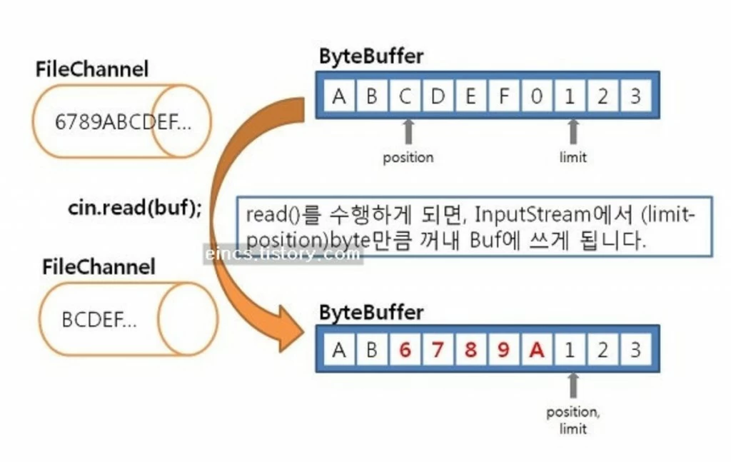 ByteBuffer FileChannel Java