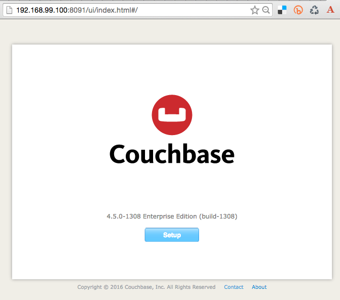 couchbase-4.5-developer-preview-docker-setup