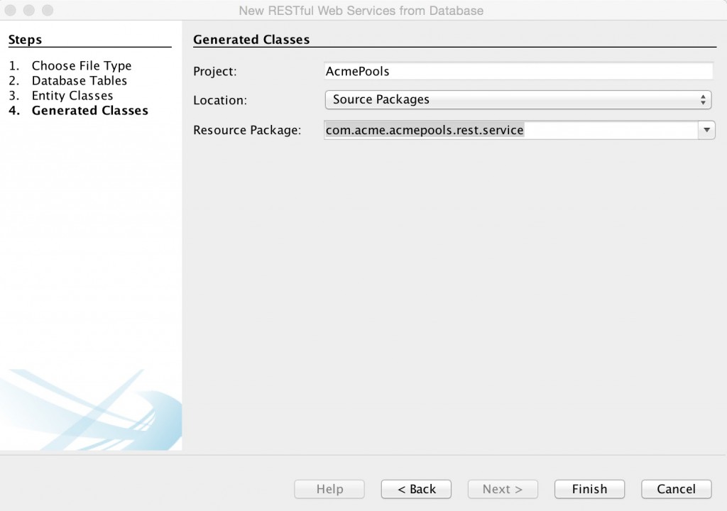 Figure 4: Specify Resource Package Location