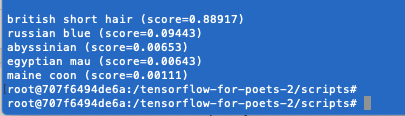 Tensorflow Machine