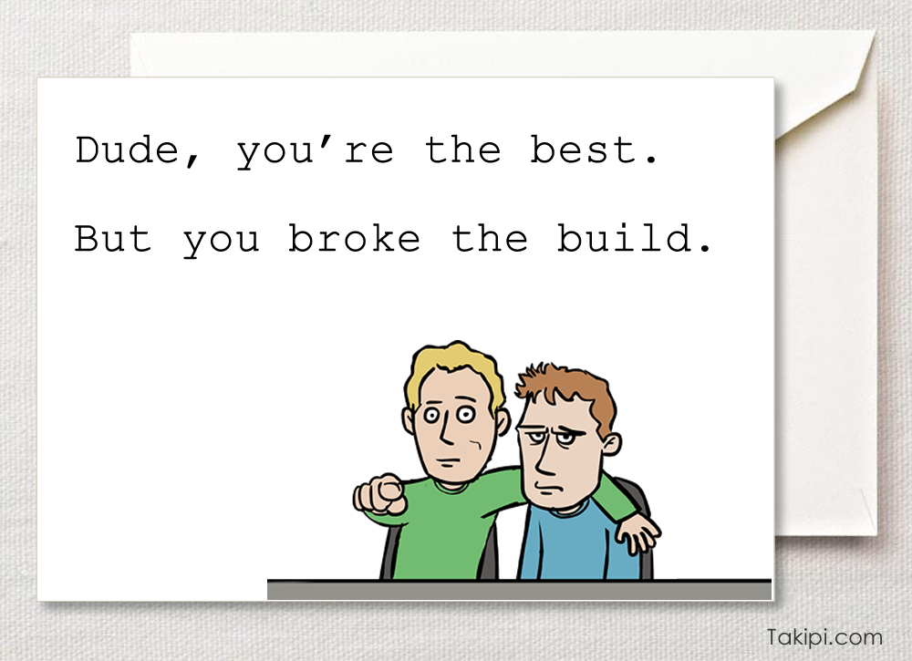 Card - Dude, you're the best