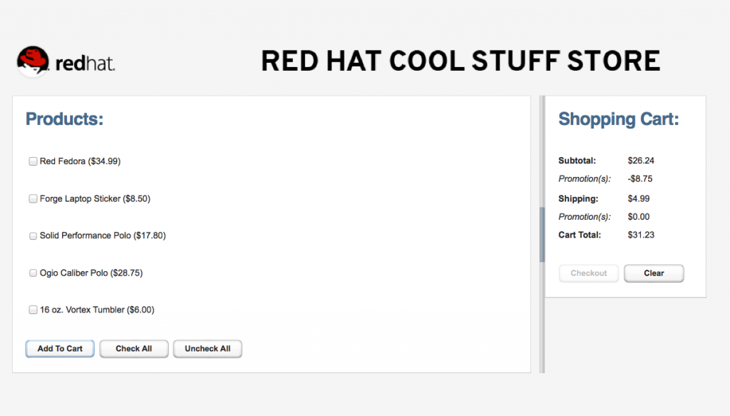 Shop in the online JBoss BRMS Cool Store.