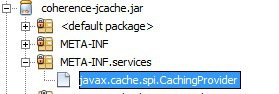 JCache Provider SPI Configuration