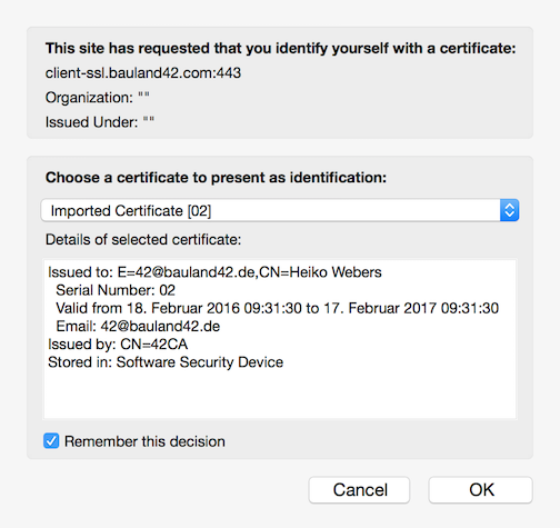 Choose-a-client-certificate