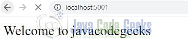 Node.js web server - index page