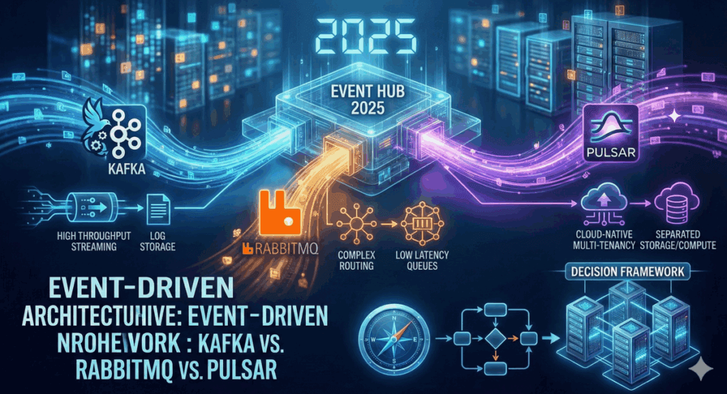 Kafka vs. RabbitMQ vs. Pulsar
