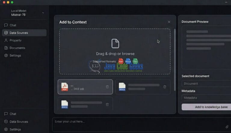 How To Run An LLM Locally To Interact With Your Documents - Java Code Geeks