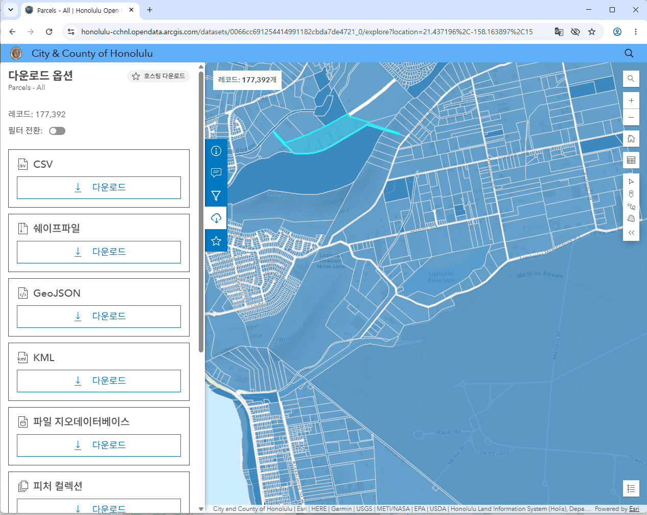 All parcels of Honolulu